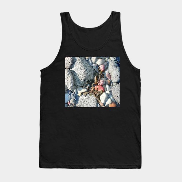 Rocks and Seaweed stilllife Tank Top by rozmcq